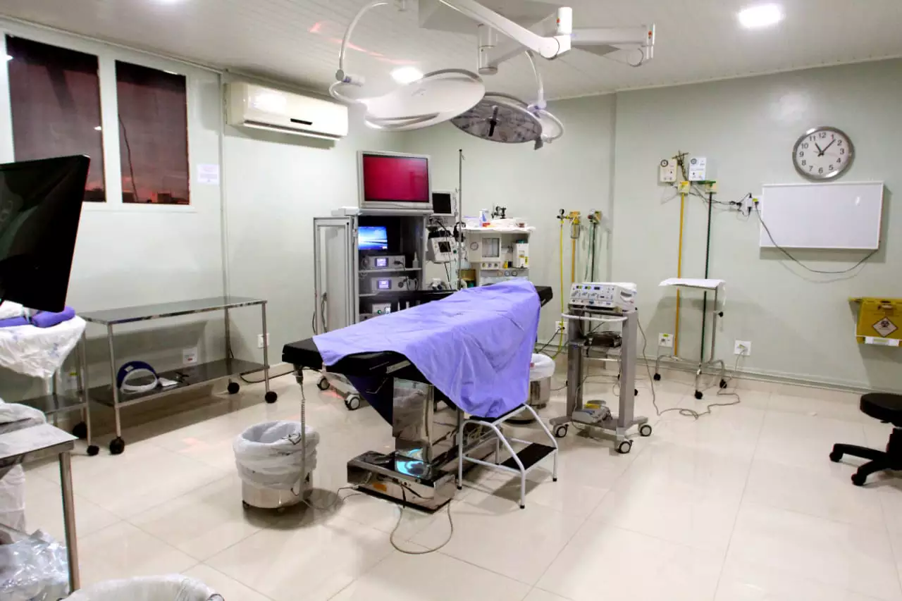 Centro cirúrgico do Hospital Central