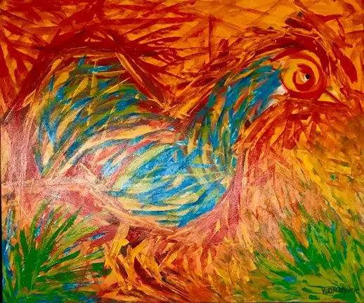 Obra de arte exposta no Hospital Central (3)